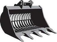 Riddle Bucket for 13t excavator
